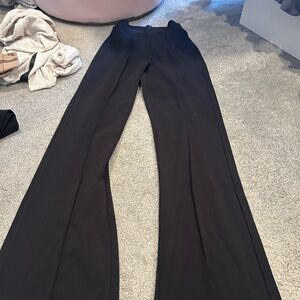 black slacks